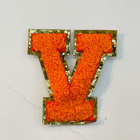 Orange Letters - V