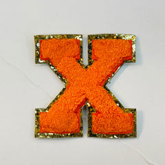 Orange Letters - X