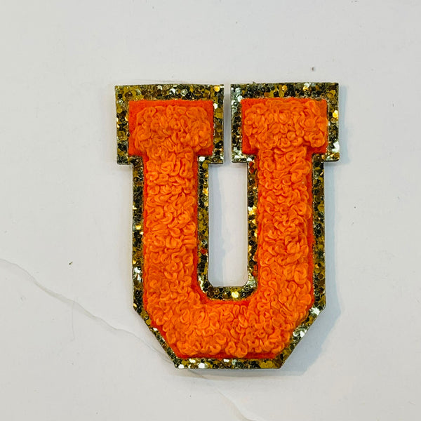 Orange Letters - U