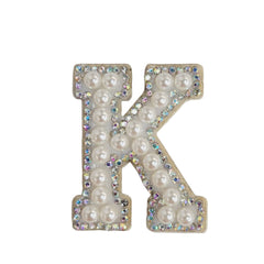 Pearl ion-on letters - K