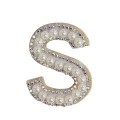 Pearl ion-on letters - S