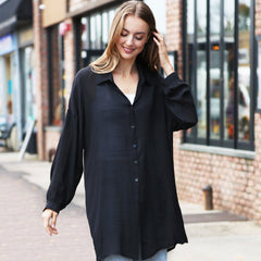 Oversized Long Sleeve Shirt