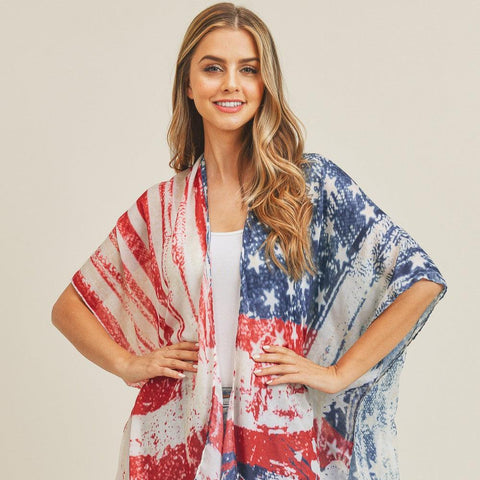 Patriotic Style Kimono