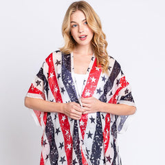 Patriotic Style Kimono