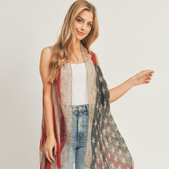 Patriotic Style Kimono