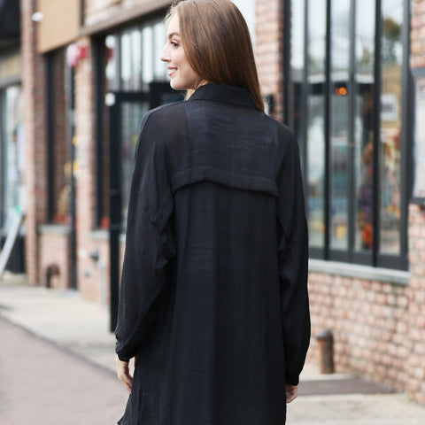 Oversized Long Sleeve Shirt