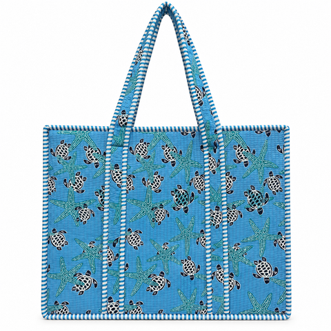 Ocean Treasures Quilted Bag Print
