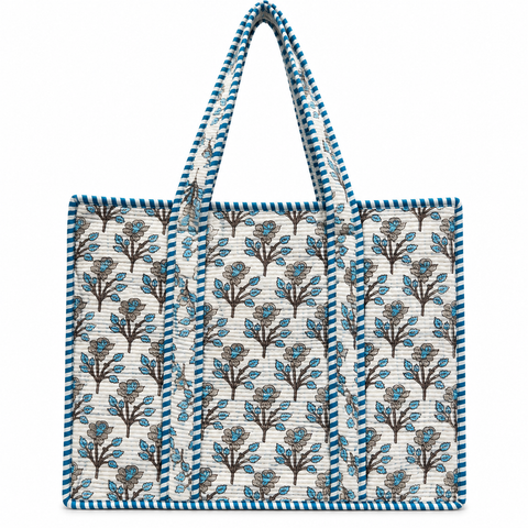 Bluebell Grove Quilted Bag Print