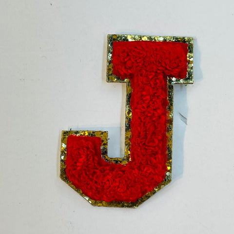 Red Letters - J