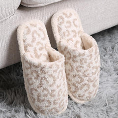 Leopard Print Slippers