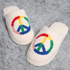 Pattern Cozy Slippers