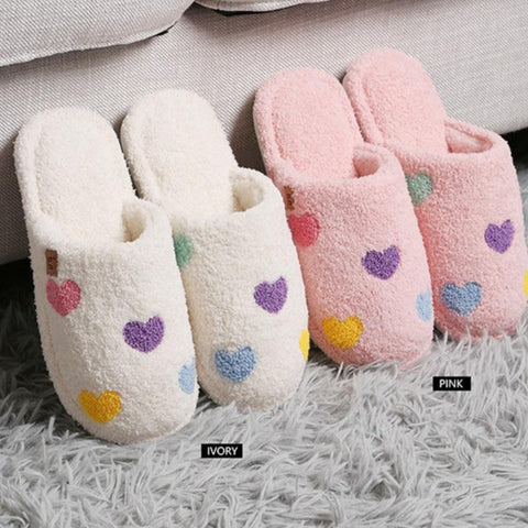 Heart Cozy Slippers