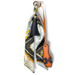 Slide Scarf Bag Charm