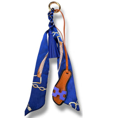 Slide Scarf Bag Charm