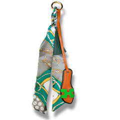 Slide Scarf Bag Charm