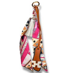 Slide Scarf Bag Charm