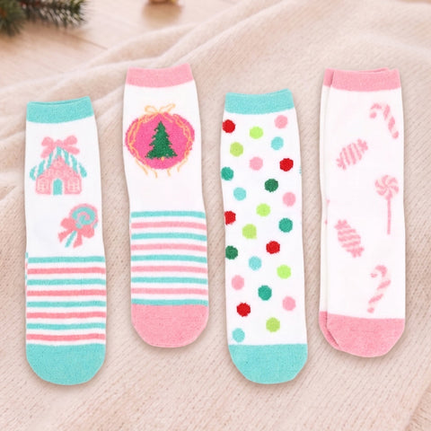 Christmas Fuzzy Socks