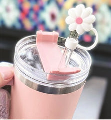 Medical straw topper