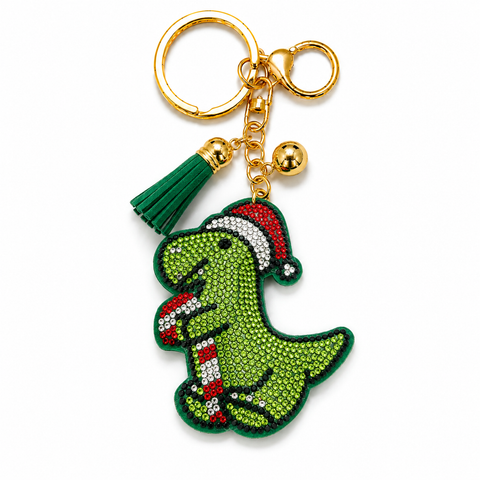 Christmas Crystal Keychains