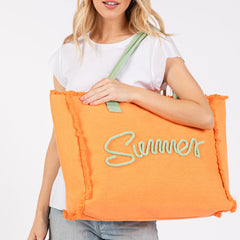 Summer Rope Tote Bag