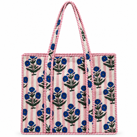 Blossom Lane Quilted Bag Print