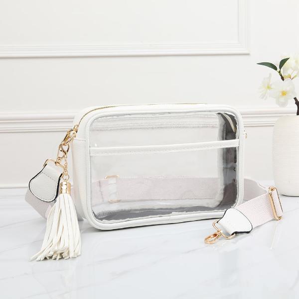 Game Day Stadium Rectangle Clear Bags