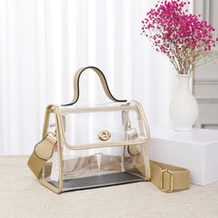 Clear Top-Handle Crossbody