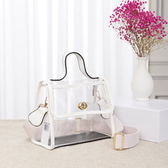 Clear Top-Handle Crossbody