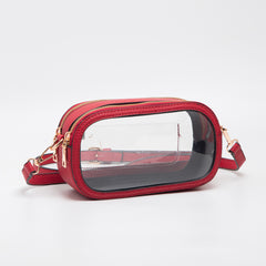 Game Day Stadium Clear Oval Crossbody Bags