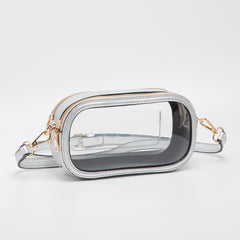 Game Day Stadium Clear Oval Crossbody Bags