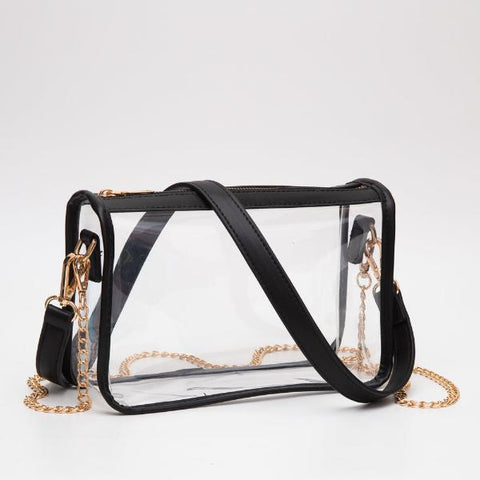 Game Day Stadium Clear Rectangle Crossbody Bags