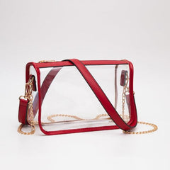 Game Day Stadium Clear Rectangle Crossbody Bags