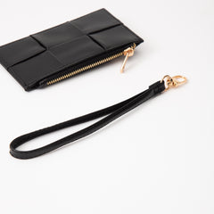 Quilted Leather Card Holder