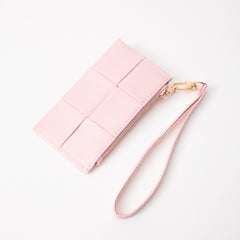 Quilted Leather Card Holder