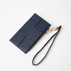 Quilted Leather Card Holder