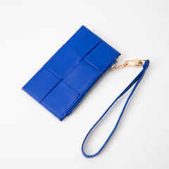 Quilted Leather Card Holder
