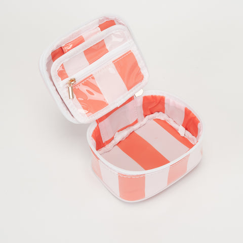 Mini Stripe Cosmetic Case