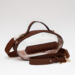 Game Day Football Style Clear Bag