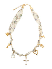 Scarf Charm Necklace