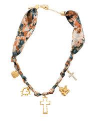 Scarf Charm Necklace