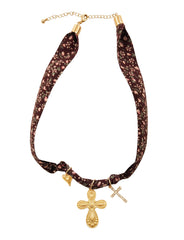 Scarf Charm Necklace