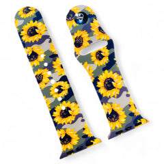 Floral Print Watch Band