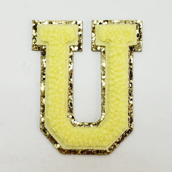 Yellow Letters - U