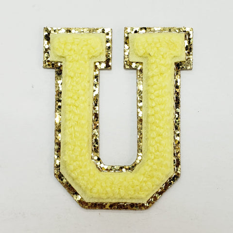 Yellow Letters - U