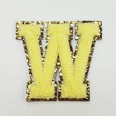 Yellow Letters - W