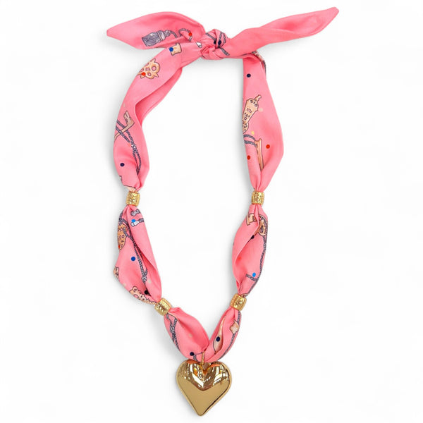 Pendant Scarf Necklaces