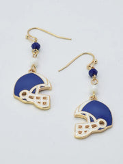 Helmet Dangle Earrings