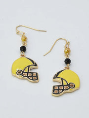 Helmet Dangle Earrings