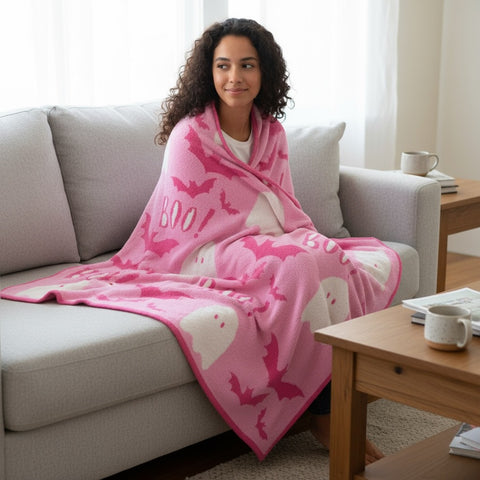 Boo Throw Blanket