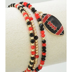 Football Stretch Bracelets